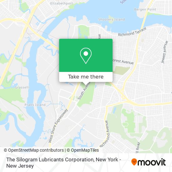 The Silogram Lubricants Corporation map