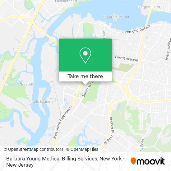 Barbara Young Medical Billing Services map