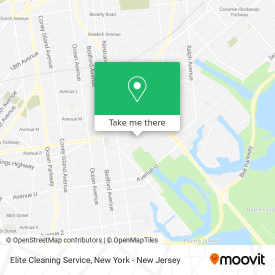 Mapa de Elite Cleaning Service