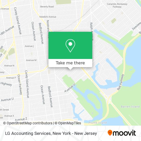 LG Accounting Services map