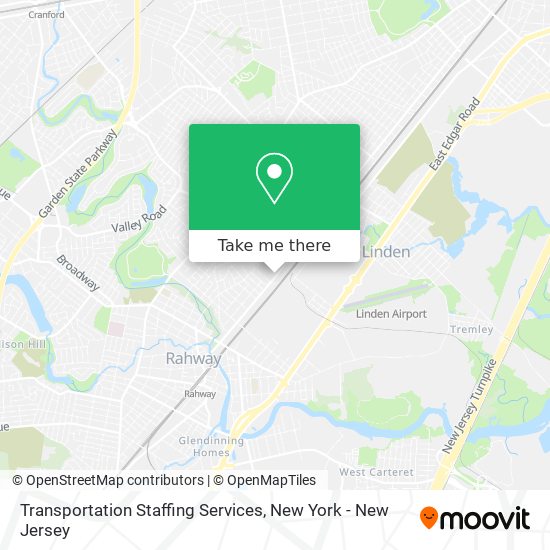 Transportation Staffing Services map