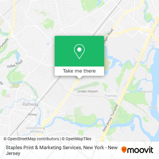 Staples Print & Marketing Services map