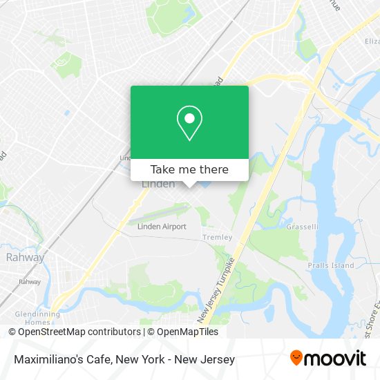 Maximiliano's Cafe map