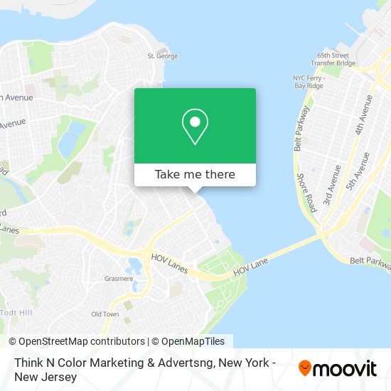 Mapa de Think N Color Marketing & Advertsng