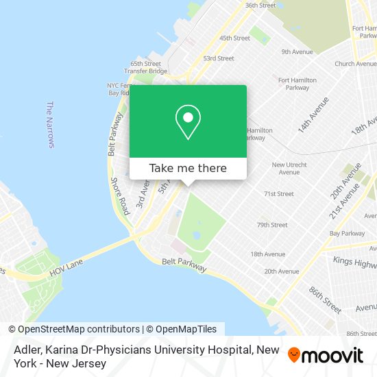 Adler, Karina Dr-Physicians University Hospital map