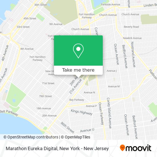 Mapa de Marathon Eureka Digital