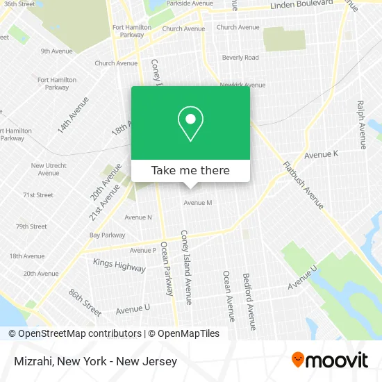 Mizrahi map
