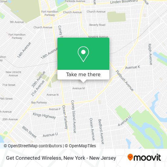 Get Connected Wireless map