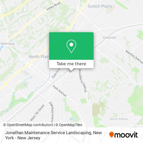 Jonathan Maintenance Service Landscaping map