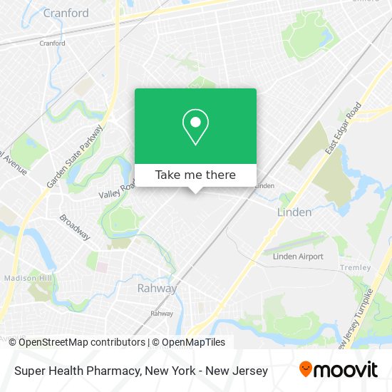 Mapa de Super Health Pharmacy