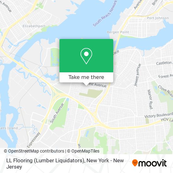 LL Flooring (Lumber Liquidators) map