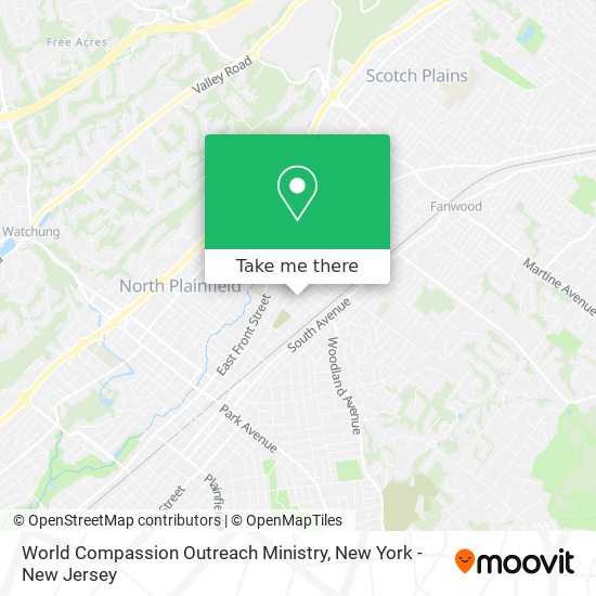 World Compassion Outreach Ministry map