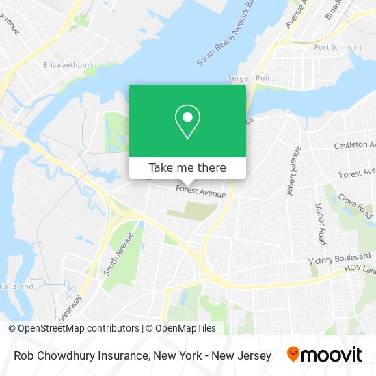 Rob Chowdhury Insurance map