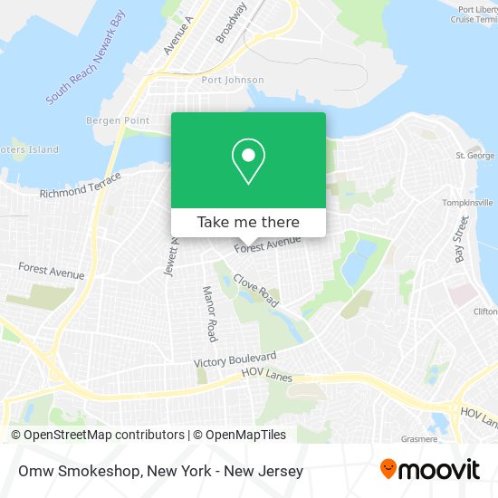 Mapa de Omw Smokeshop