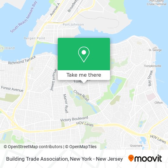 Mapa de Building Trade Association