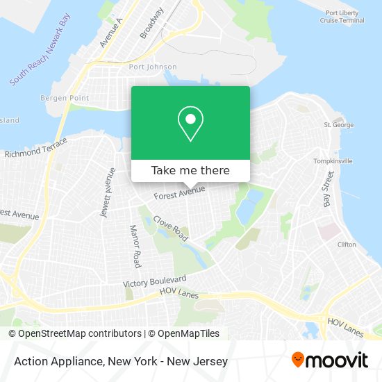 Action Appliance map