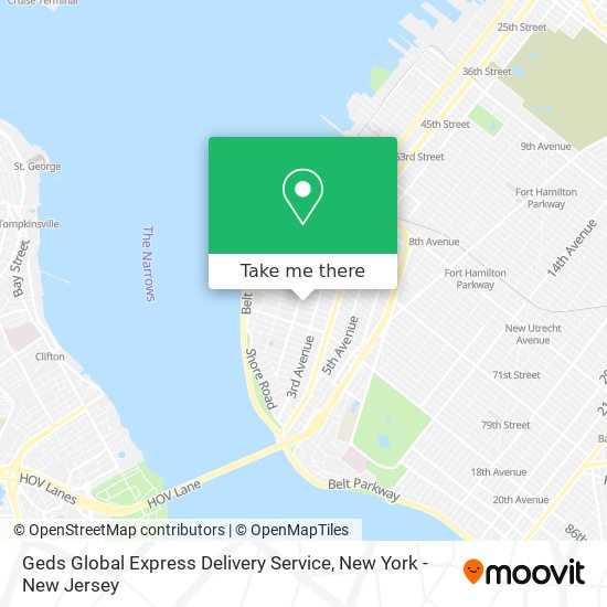 Geds Global Express Delivery Service map