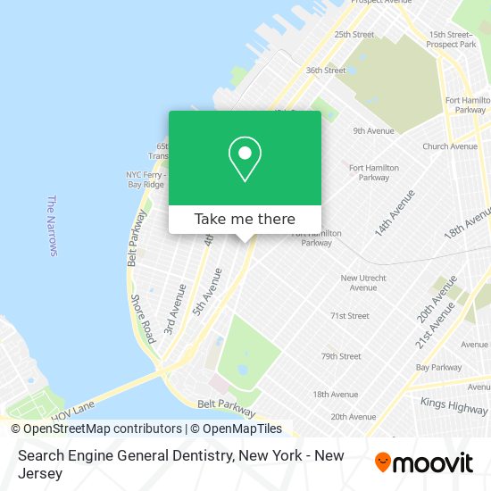 Mapa de Search Engine General Dentistry