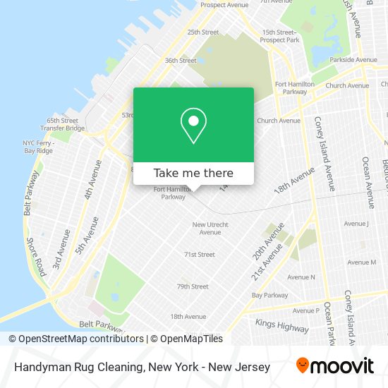 Handyman Rug Cleaning map