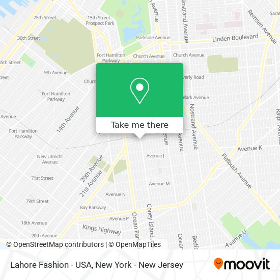 Lahore Fashion - USA map