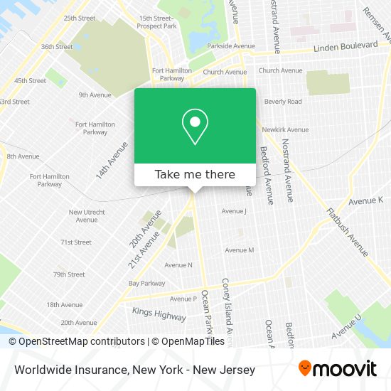 Worldwide Insurance map
