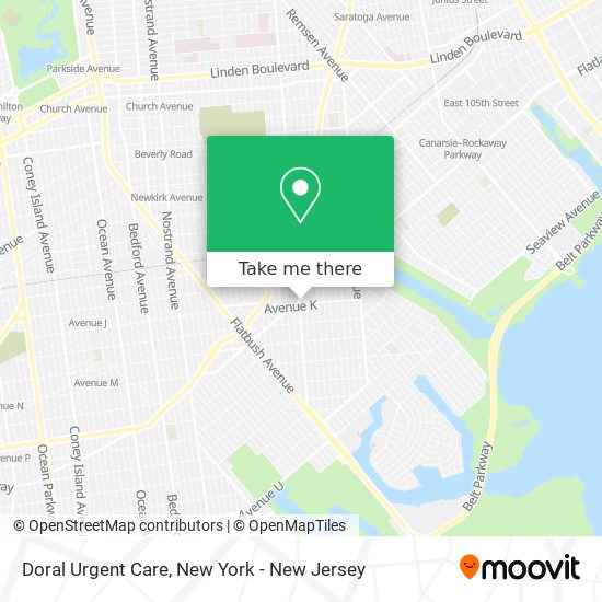 Doral Urgent Care map