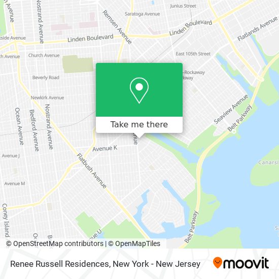 Renee Russell Residences map