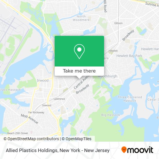 Allied Plastics Holdings map