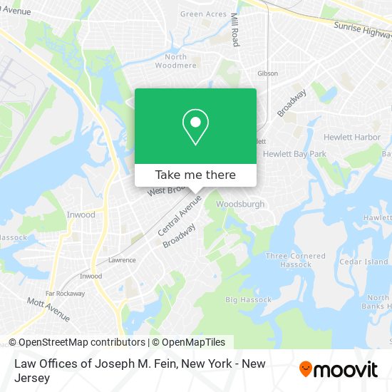 Mapa de Law Offices of Joseph M. Fein