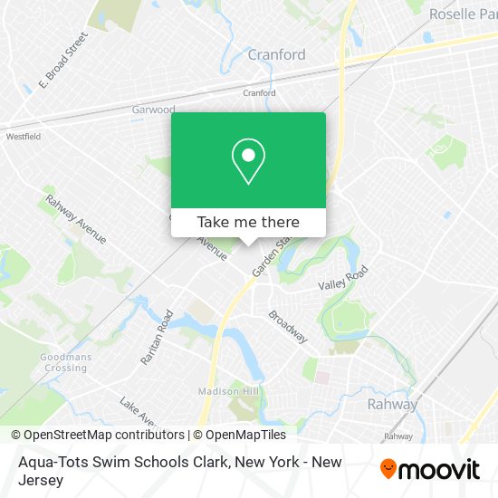 Aqua-Tots Swim Schools Clark map