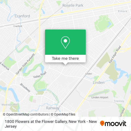 1800 Flowers at the Flower Gallery map