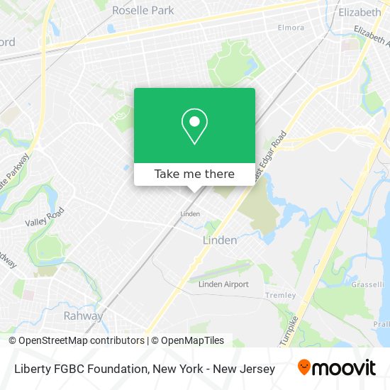 Liberty FGBC Foundation map