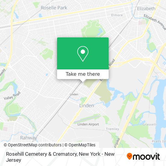 Rosehill Cemetery & Crematory map
