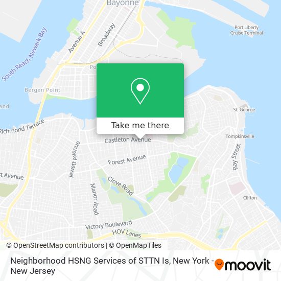 Neighborhood HSNG Services of STTN Is map