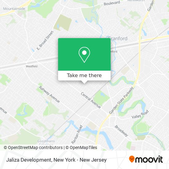 Jaliza Development map