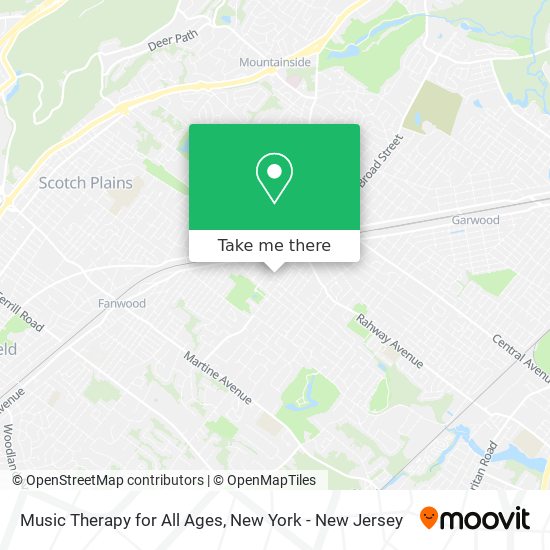 Music Therapy for All Ages map