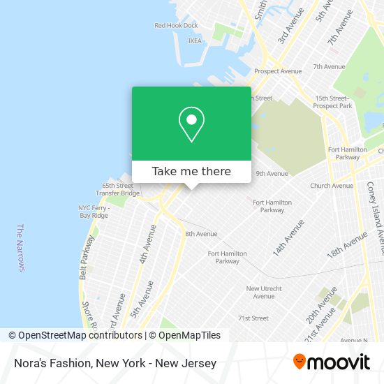 Nora's Fashion map