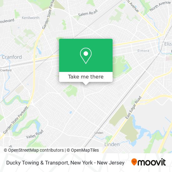 Mapa de Ducky Towing & Transport