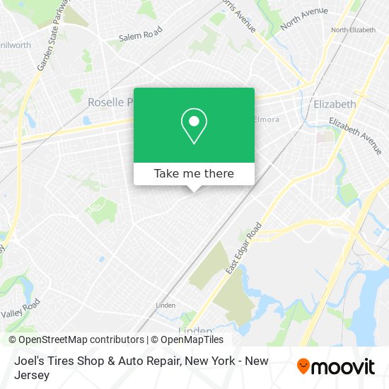 Mapa de Joel's Tires Shop & Auto Repair