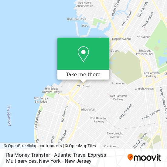 Ria Money Transfer - Atlantic Travel Express Multiservices map