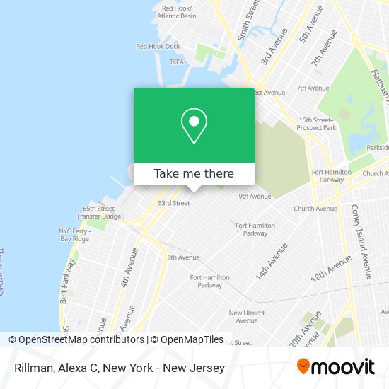 Rillman, Alexa C map