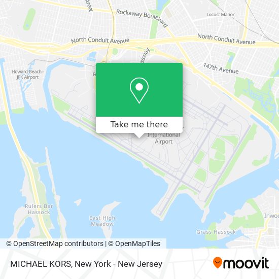 MICHAEL KORS map