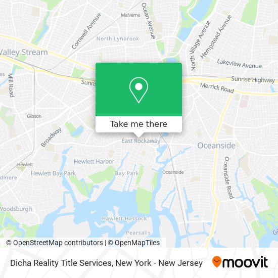 Dicha Reality Title Services map