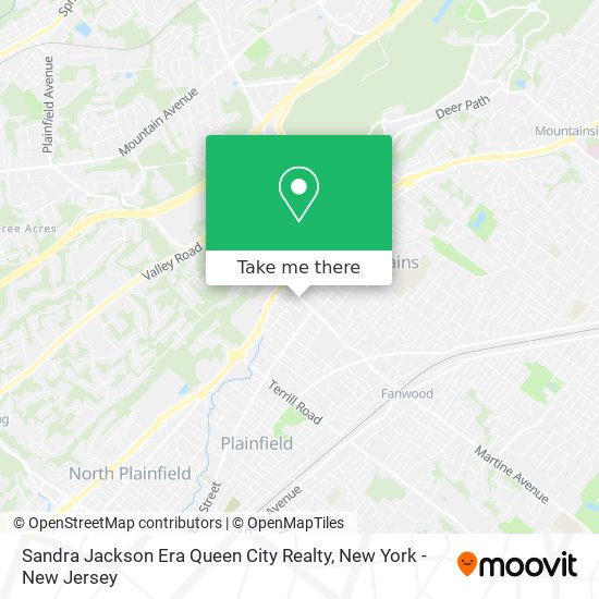 Mapa de Sandra Jackson Era Queen City Realty