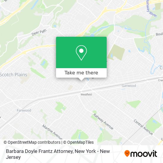 Barbara Doyle Frantz Attorney map