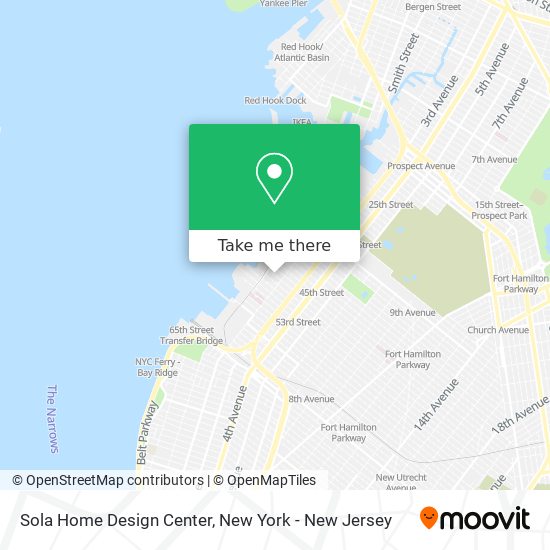 Mapa de Sola Home Design Center