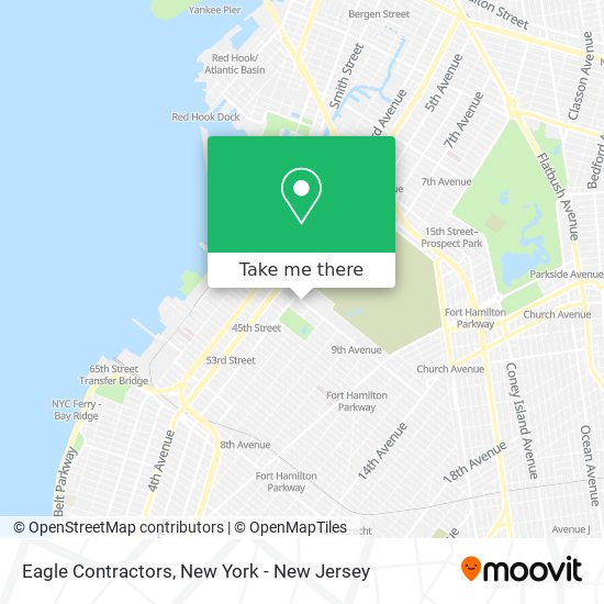 Eagle Contractors map