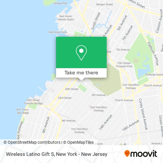 Mapa de Wireless Latino Gift S
