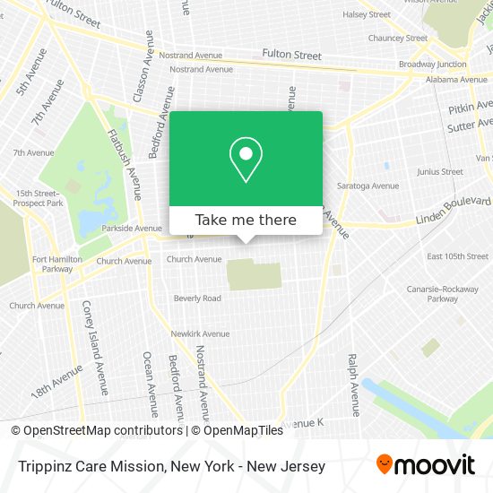 Trippinz Care Mission map