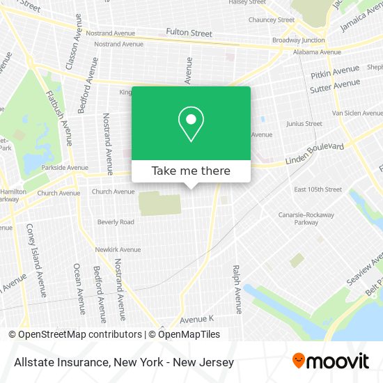 Mapa de Allstate Insurance